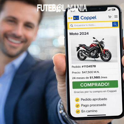 comprar moto en Coppel