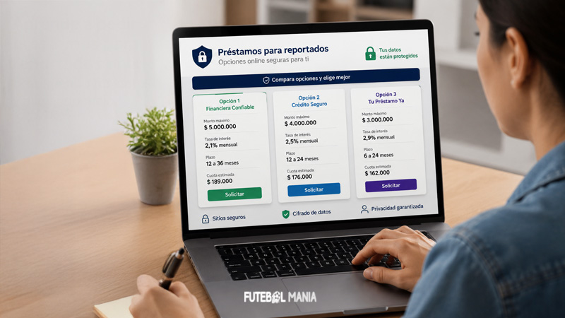 Aprende a pedir préstamos para reportados online protegiendo tus datos y eligiendo mejor